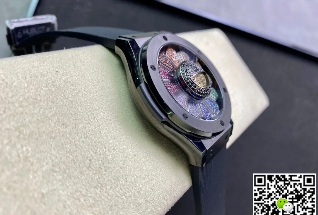 Hublot Classic Fusion Takashi Murakami 507.CX.9000.RX.TAK21 1:1 Best Edition Replica Watch Black Case